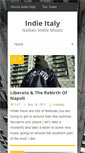 Mobile Screenshot of indieitaly.org